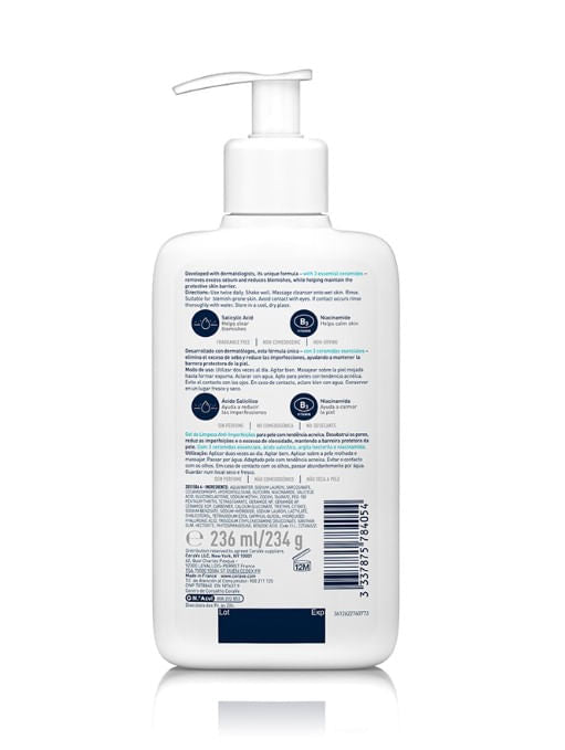 Limpiador Control Imperfecciones 236 Ml Cerave