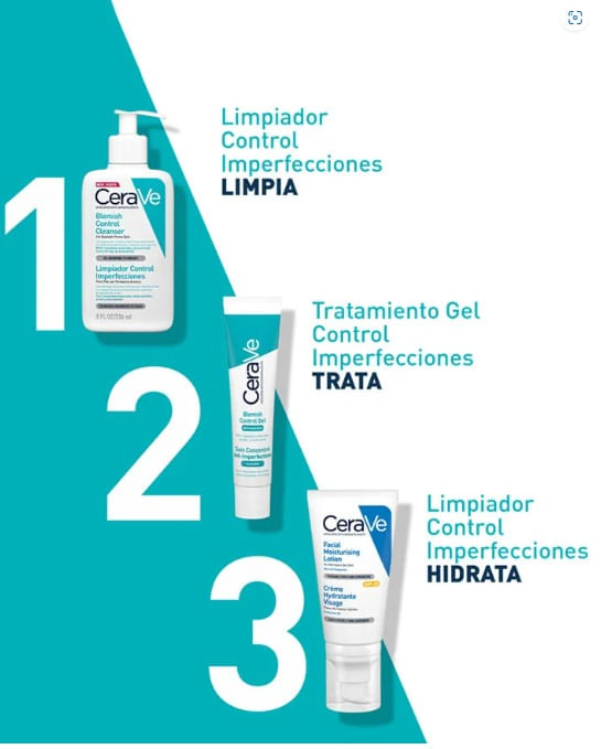 Limpiador Control Imperfecciones 236 Ml Cerave