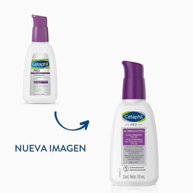 Cetaphil Pro Ac Control Fps30 Hidratante 118 Ml Galderma Der