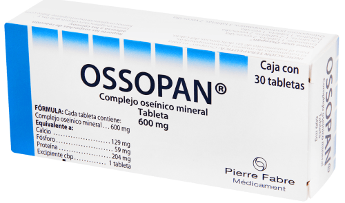 Ossopan 600 Mg Con 30 Tabletas