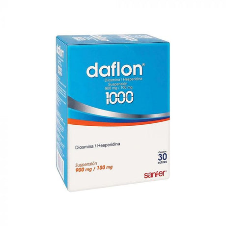 Daflon 1000 900 / 100 Mg Con 30Sobres Sus 10 Ml