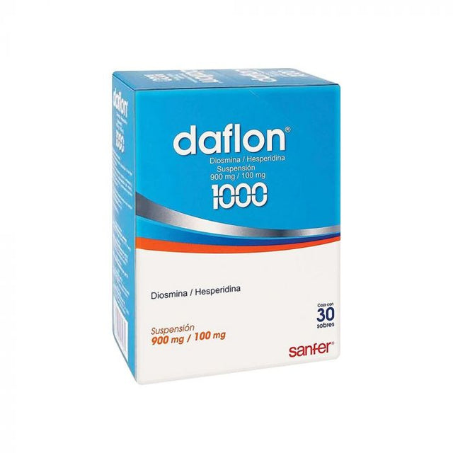 Daflon 1000 900 / 100 Mg Con 30Sobres Sus 10 Ml