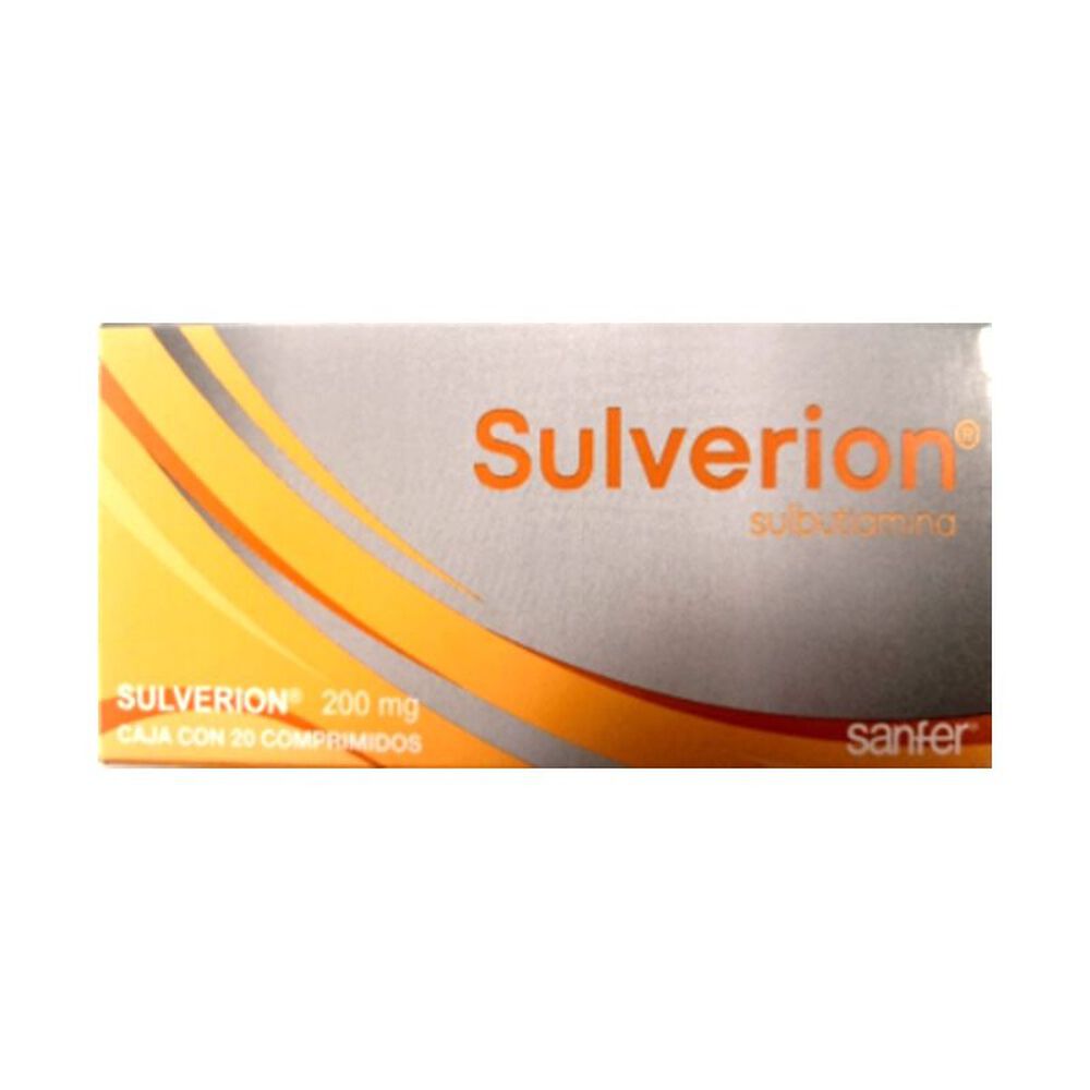 Sulverion 200 Mg 20 Cpr
