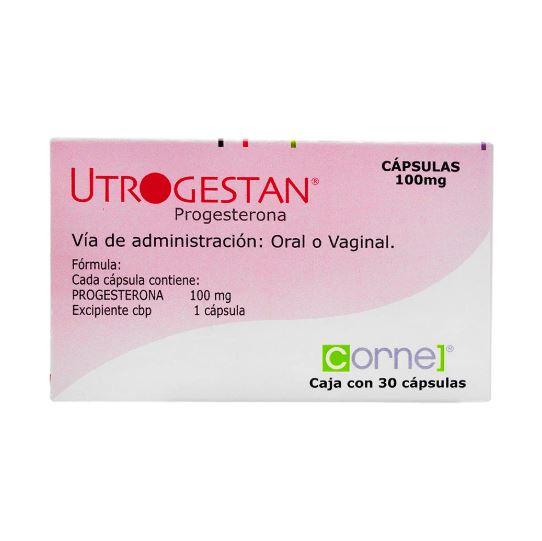Utrogestan 100 Mg Con 30 Capsulas