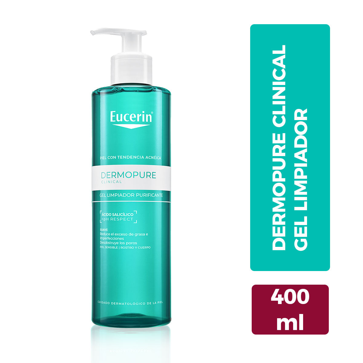 Dermopure Gel Limpiador 400 Ml Eucerin