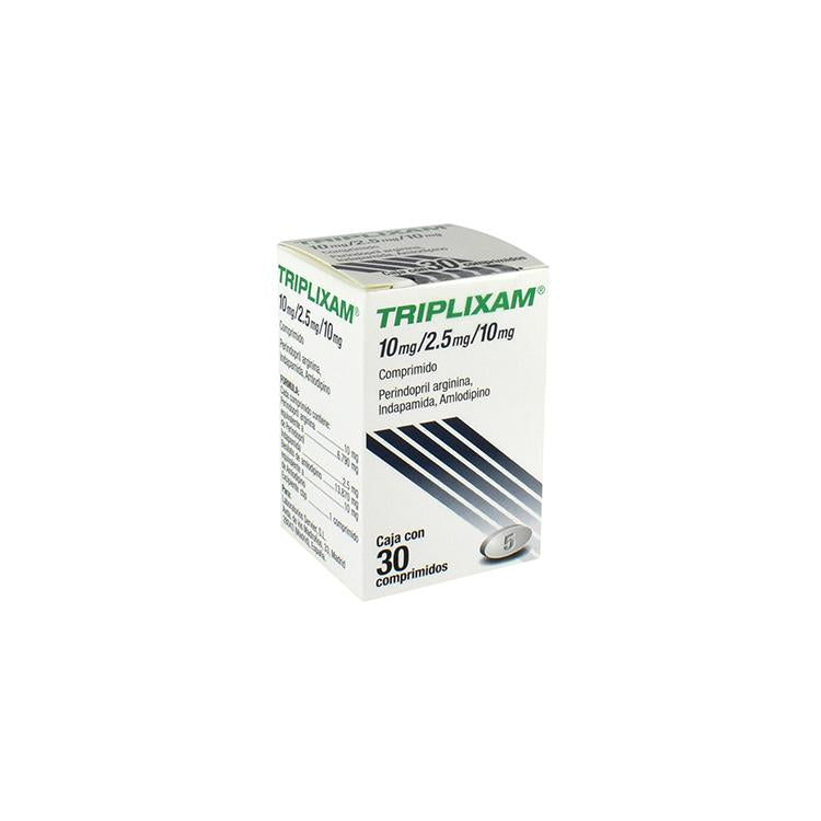 Triplixam 10 Mg / 2.5 Mg / 10 Mg Compr 30
