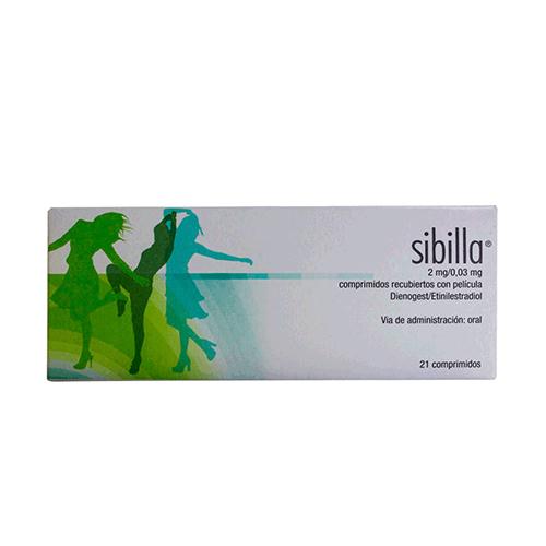 Sibilla 2 Mg / 0.03 Mg Con 21 Tabletas