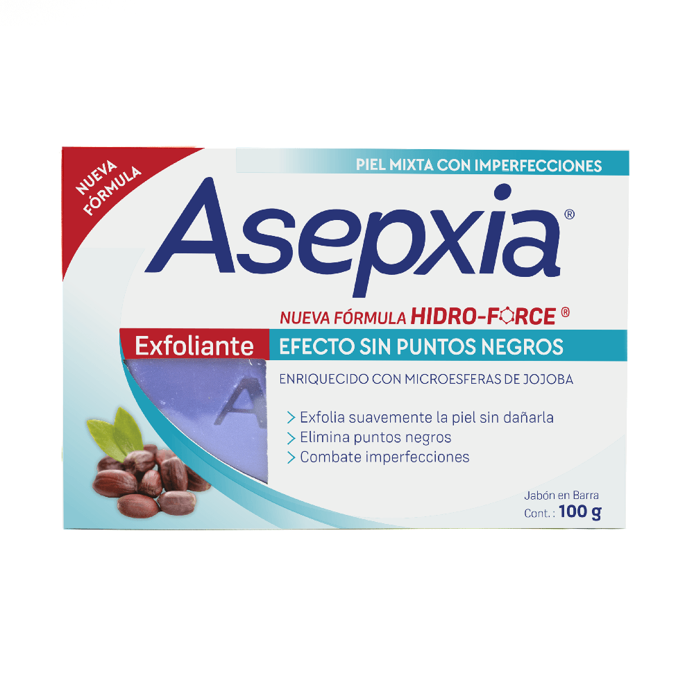 Asepxia Jabón Exfoliante 100 Gr