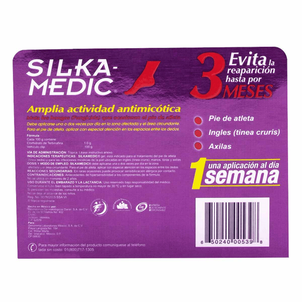 Silka Medic Gel 1% 30 Gr