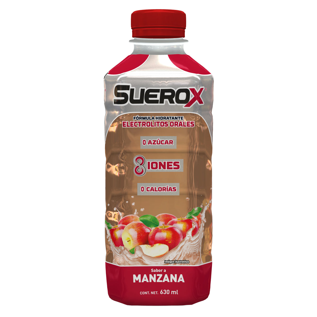 Suerox 8Iones Manzana 630 Ml