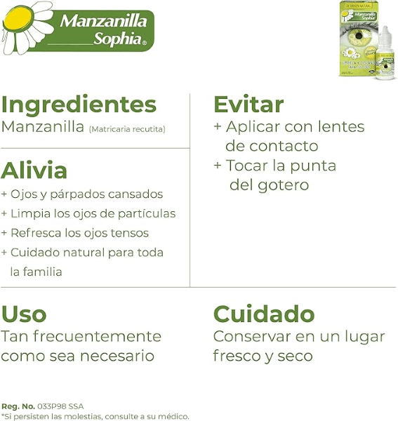 Manzanilla Sophia Gotas 15 Ml