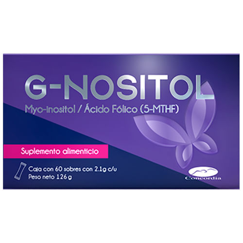 G- Nositol Sup Alim 60 Sobres 2.1 G Con U