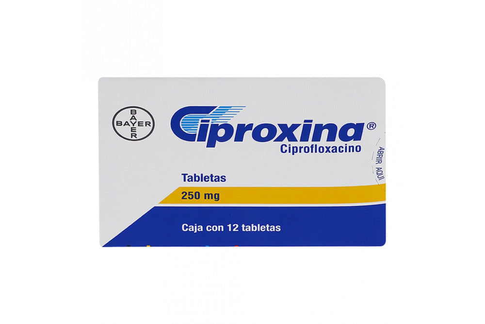 Ciproxina T12 250 Mg