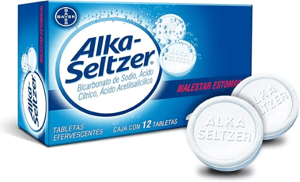 Alka-Seltzer Con 12 Tabletas
