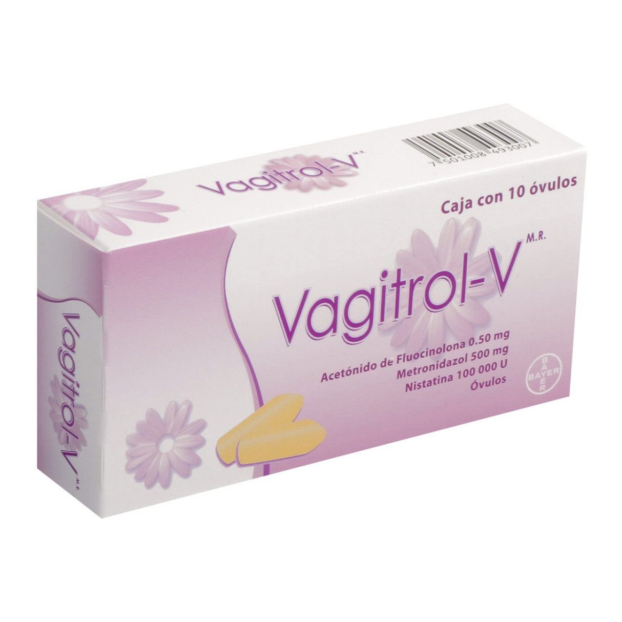 Vagitrol-V Ovulos Con 10