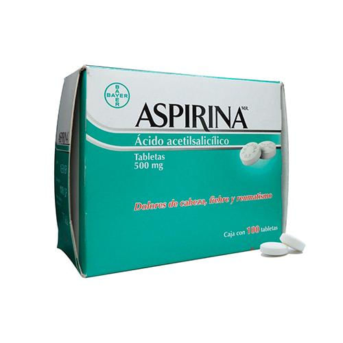 Aspirina 500 Mg Con 10 Tabletas0