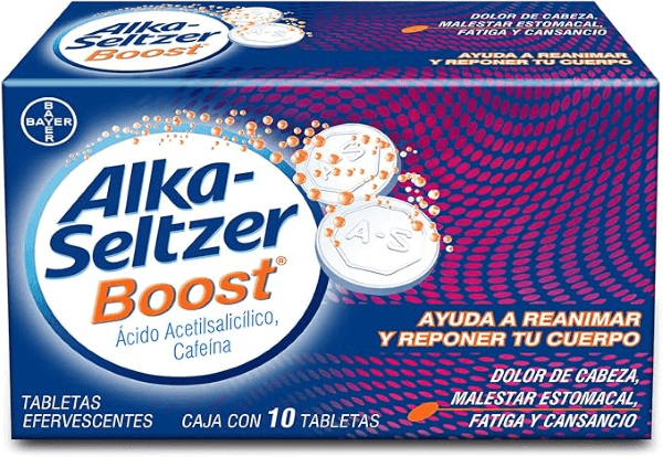 Alka-Seltzer Boost Con 10 Tab.
