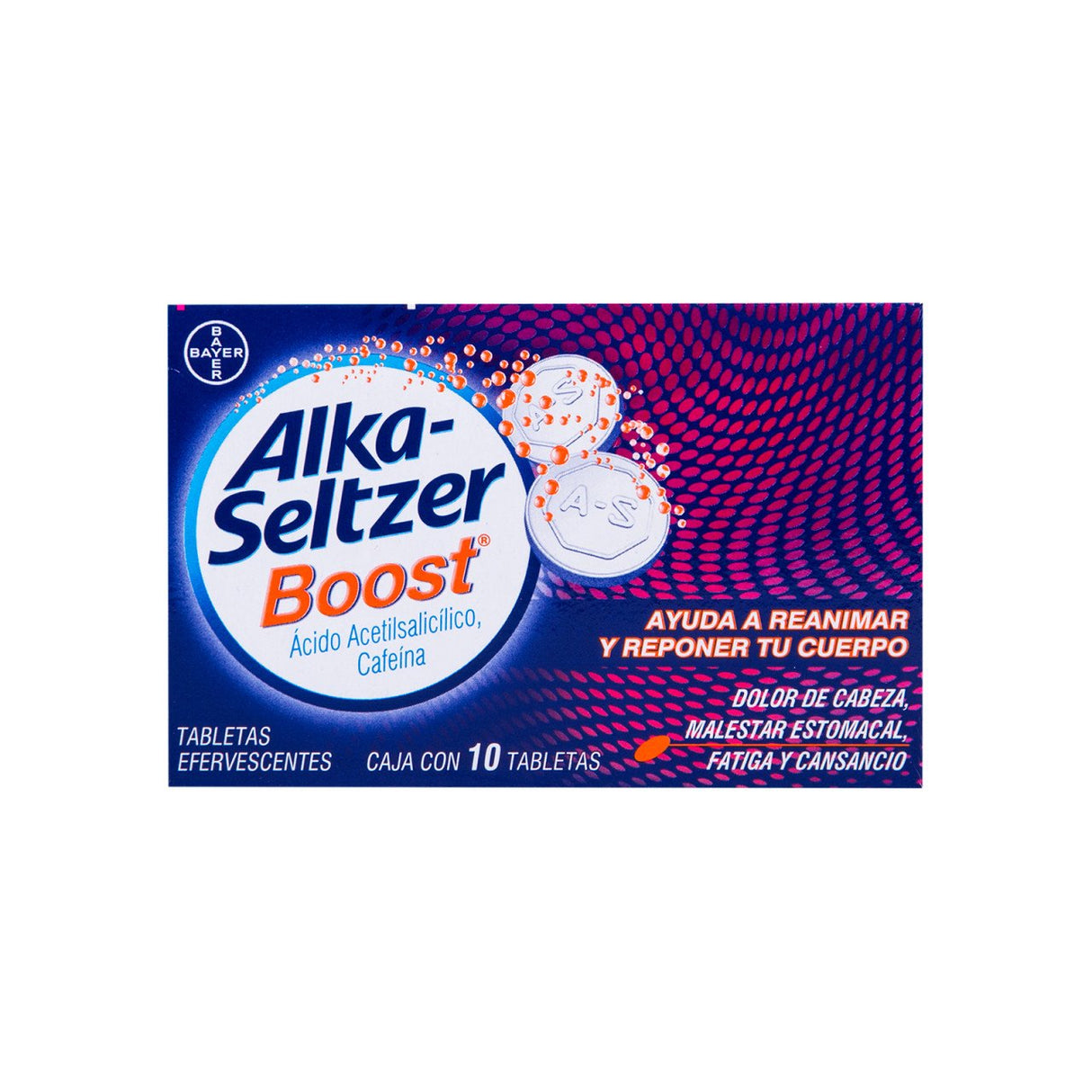 Alka-Seltzer Boost Con 10 Tab.