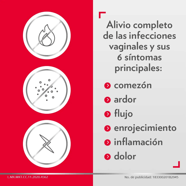 Canesten V Dual 1 Dia Ovulo Y Crema Clotrimazol 500 Mg / 1 %