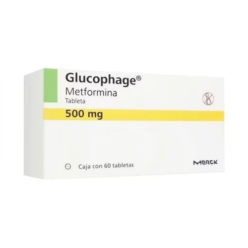 Glucophage 500 Mg Con 60 Tabletas
