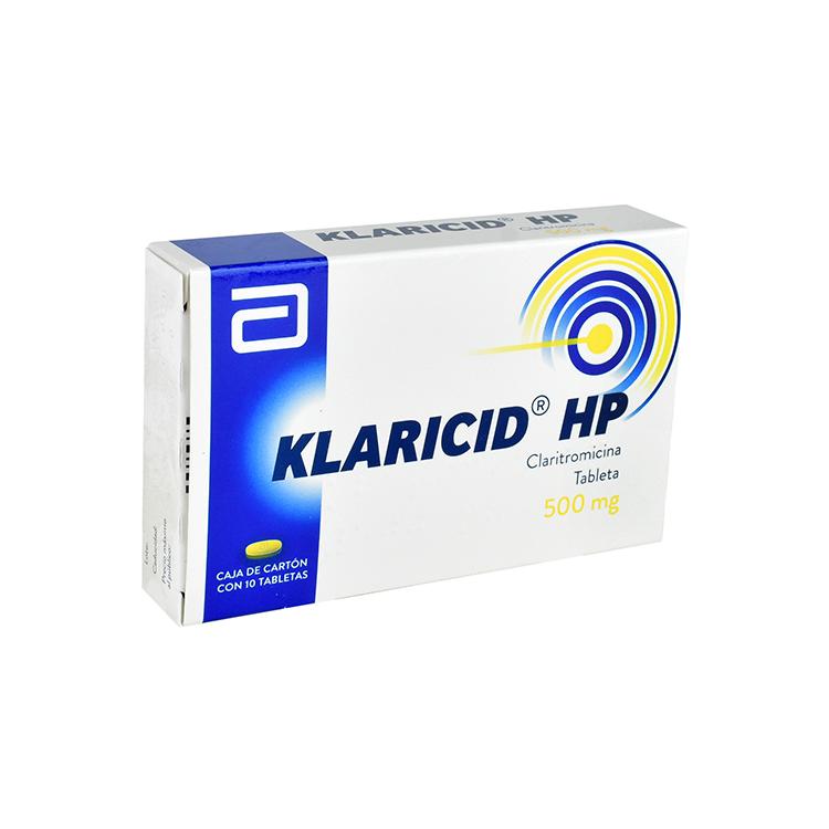 Klaricid Hp 500 Mg Con 10 Tabletas