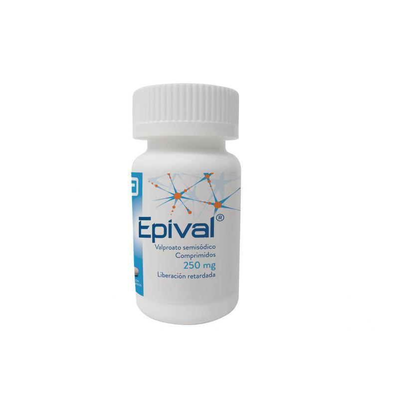 Epival 250 Mg Con 30 Tabletas
