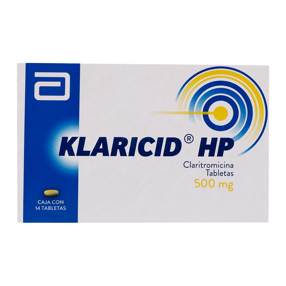 Klaricid Hp 500 Mg Con 14 Tabletas
