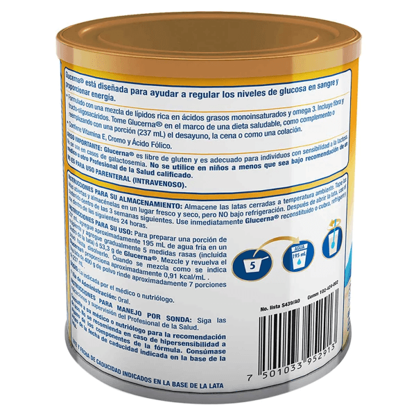 Glucerna Sr Vainilla Polvo 400 Gr