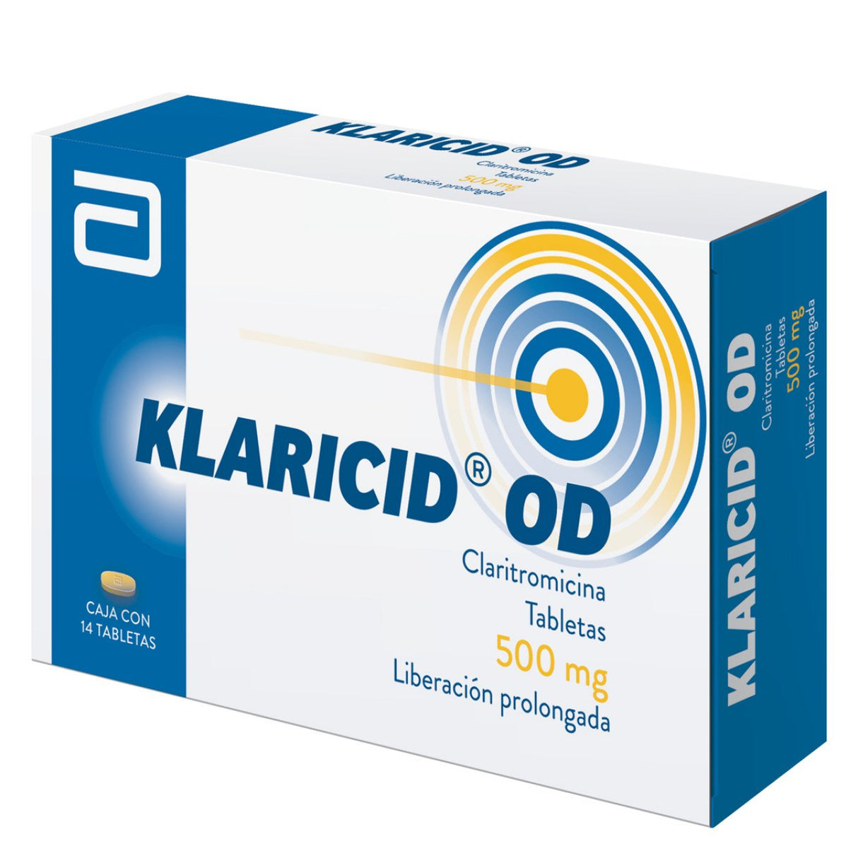 Klaricid Od 500 Mg Con 14 Tabletas