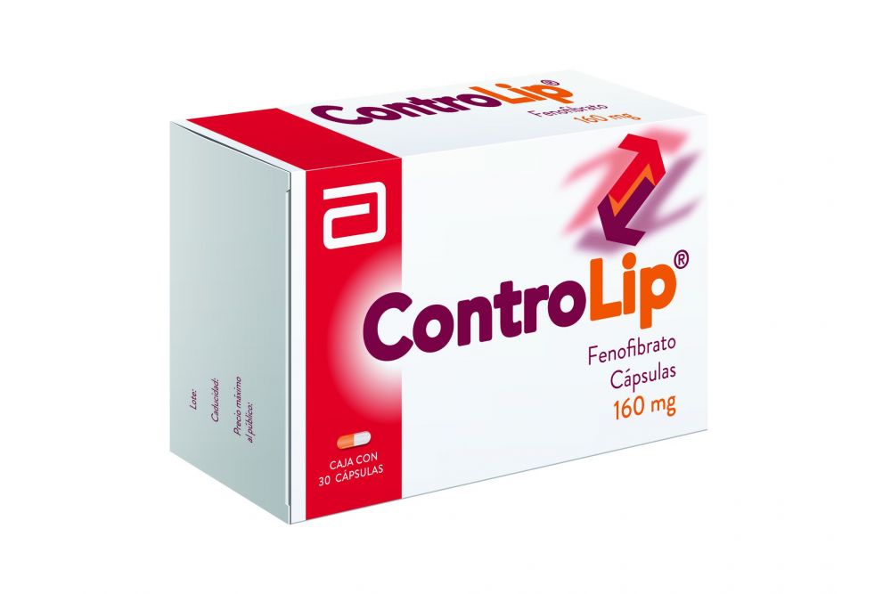 Controlip 160 Mg Con 30 Capsulas