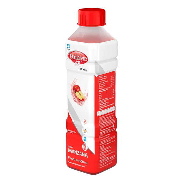 Pedialyte Sr Manzana 60 500 Ml