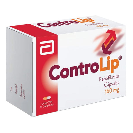 Controlip 160 Mg Con 15 Capsulas