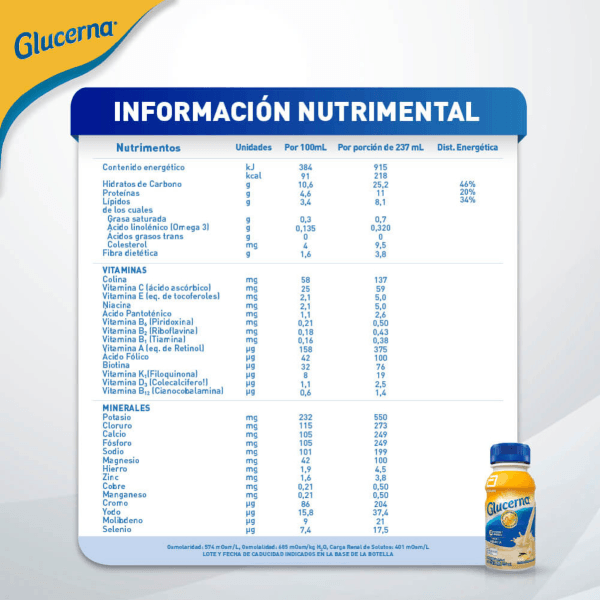 Glucerna Sr Vainilla Liq 237 Ml