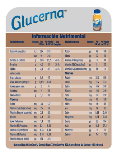 Glucerna Sr Liq 237 Ml Chocolate