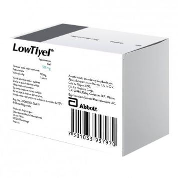 Lowtiyel 50 Mg / 5 G Con 14 Sobres