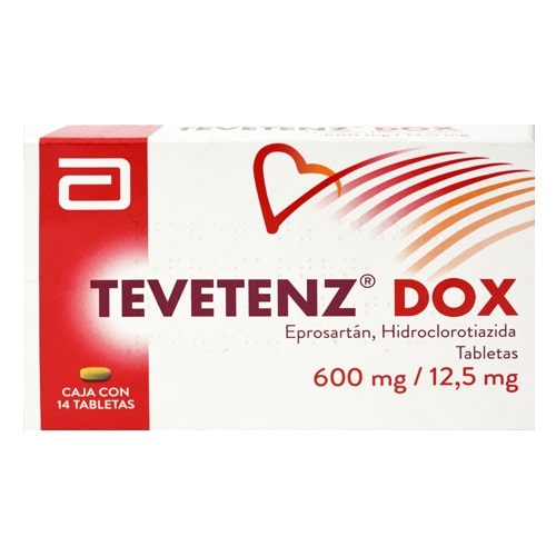 Tevetenz Dox 600 Mg Con 14 Tabletas