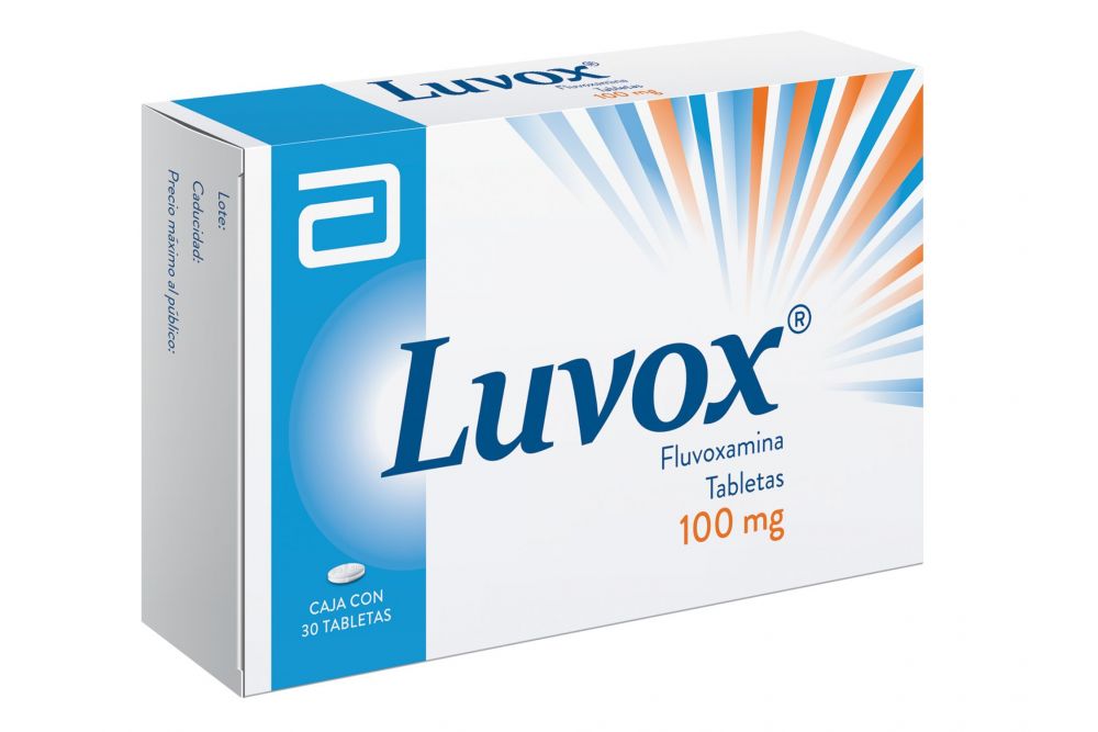 Luvox 100 Mg Con 30 Tabletas