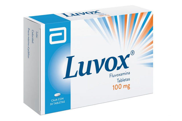 Luvox 100 Mg Con 30 Tabletas
