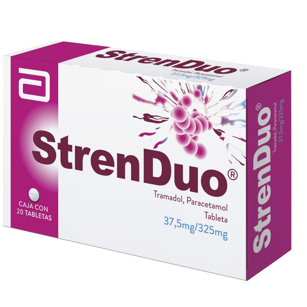Strenduo 37.5 / 325 Mg Con 20 Tabletas