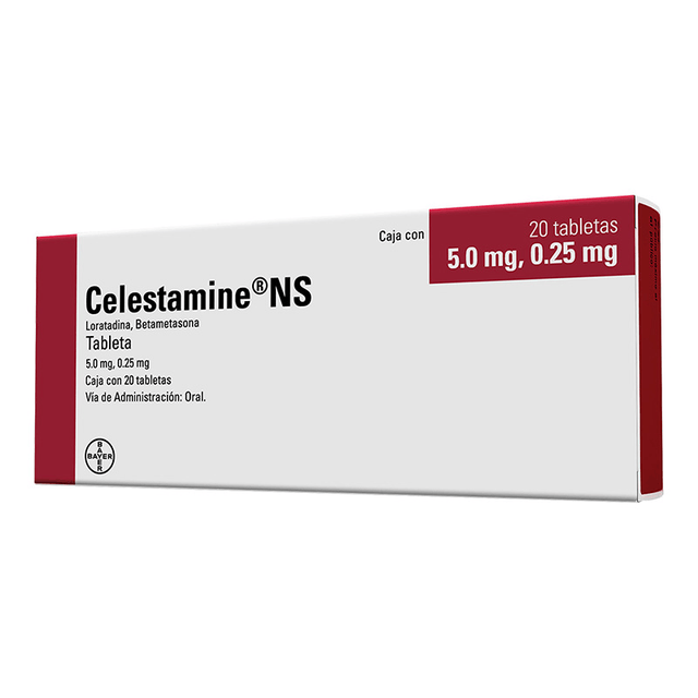 Celestamine Ns Con 20 Tabletas