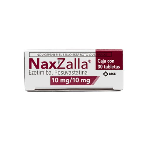 Naxzalla 10 / 10 Mg Con 30 Tabletas