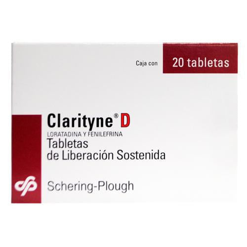 Clarityne D Con 20 Tabletas