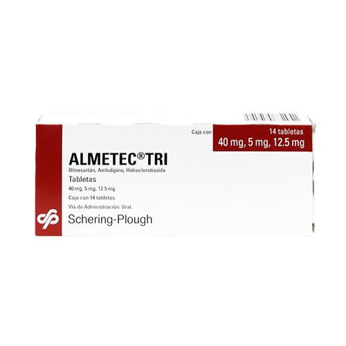 Almetec Tri 40 / 5 / 12.5 Mg Con 14 Tabletas