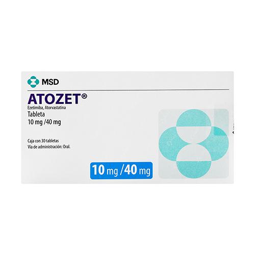 Atozet 10 / 40 Mg Con 30 Tabletas