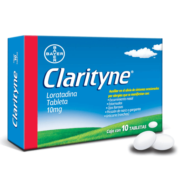 Clarityne 24 H 10 Con 10 Tabletas Mg