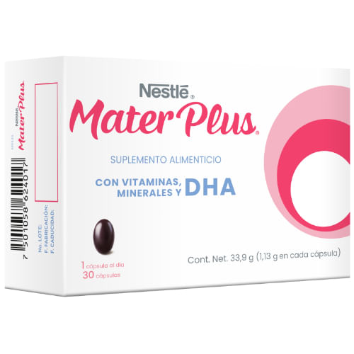 Materplus Sup Alim Con 30 Capsulas