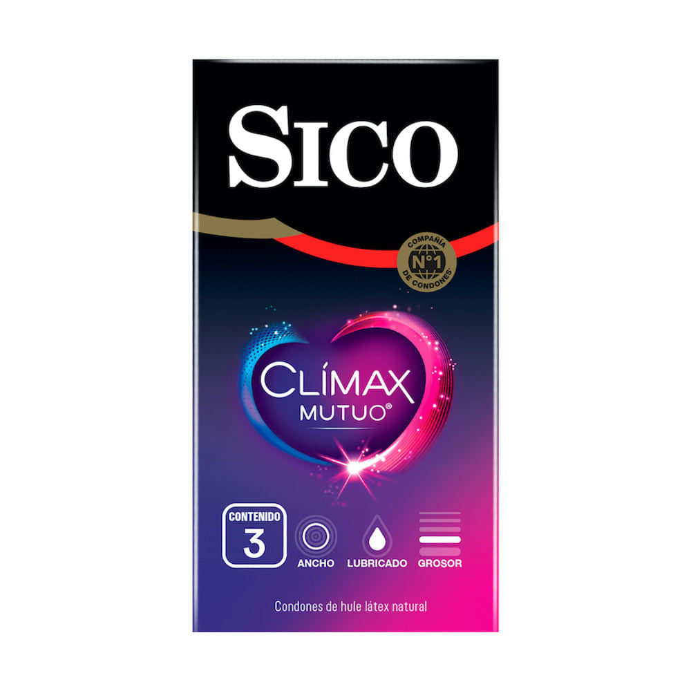 Preservativo Sico Mutualclimax Cart Con 3N