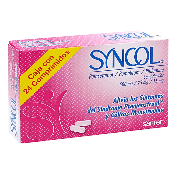 Syncol Con 24 Comprimidos
