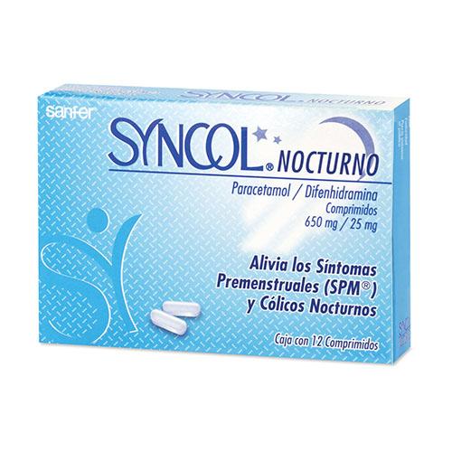 Syncol Nocturno Con 12 Comprimidos