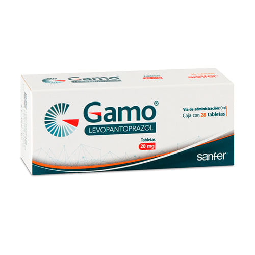 Gamo 20 Mg Con 28 Tabletas